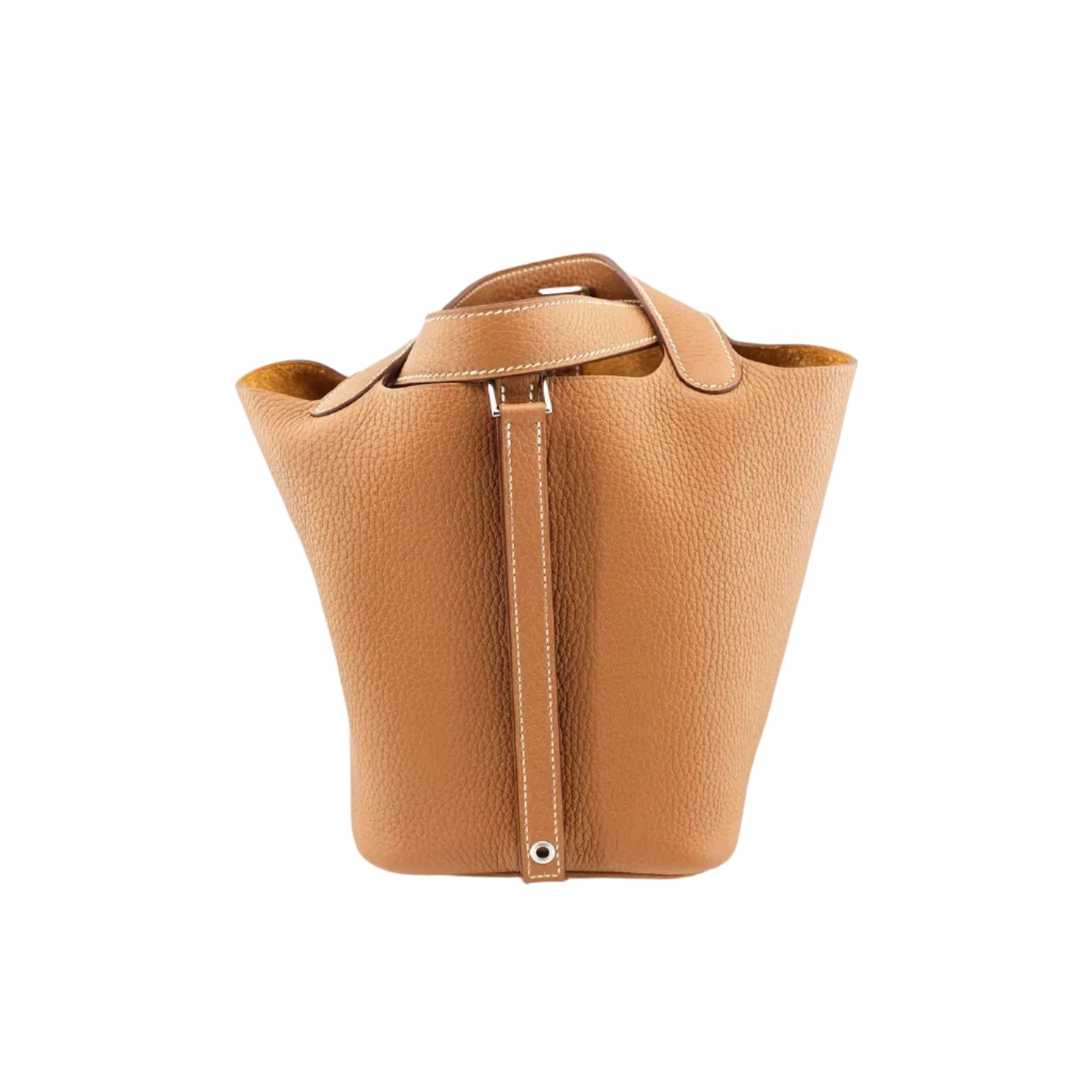 Hermes Picotin 18 Gold Leather PHW, Brand New, Ceritifed Authentic