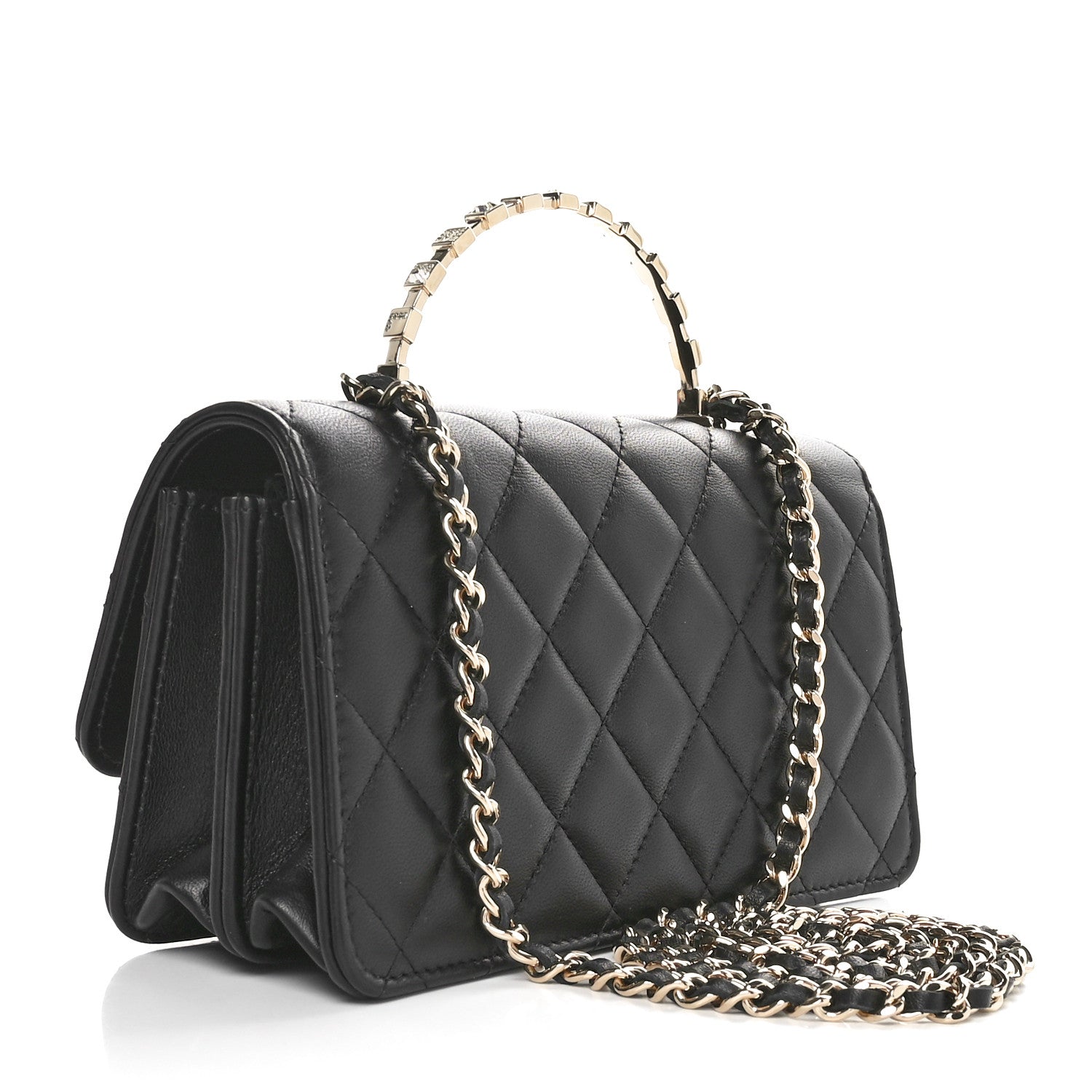 Chanel Quilted Crystal Flap